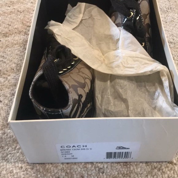 Authentic Coach high-tops! - Picture 3 of 3